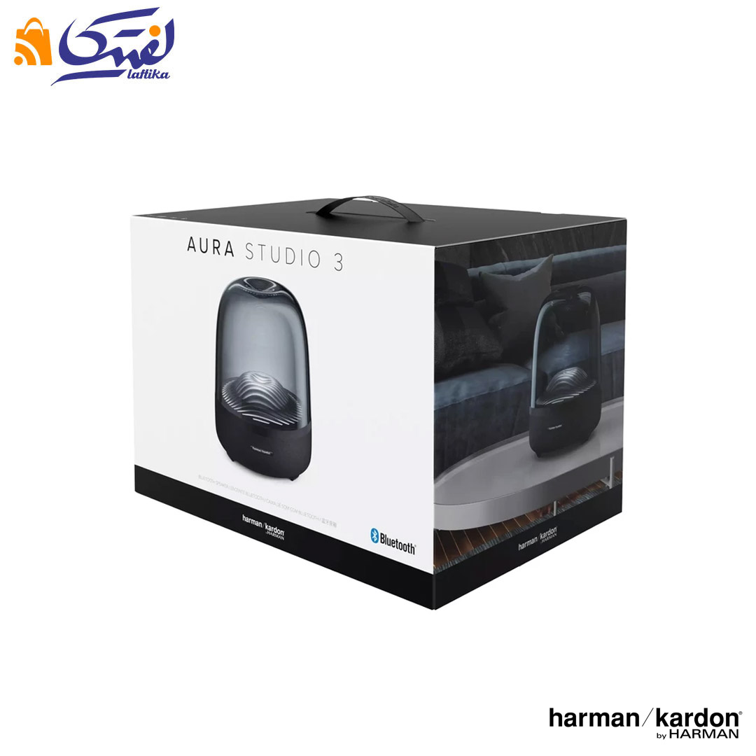 ویژگی اسپیکر بلوتوثی خانگی Aura Studio 3 هارمن کاردن