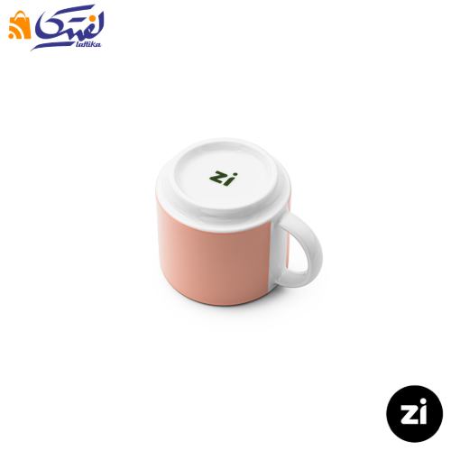 قیمت فنجان قهوه خوری چینی زرین Zi فرم اس 6 پاستل گلبهی