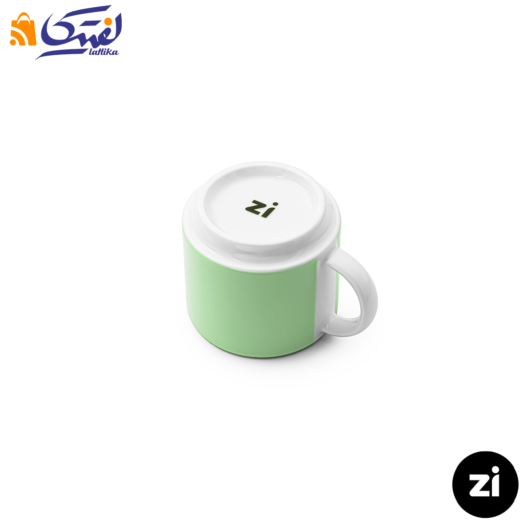 قیمت فنجان قهوه خوری چینی زرین Zi فرم اس پاستل سبز