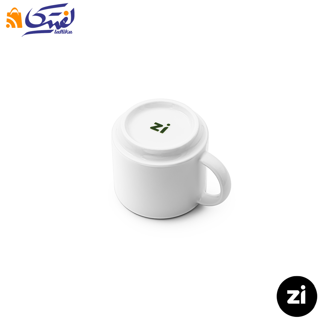 قیمت فنجان قهوه خوری چینی زرین Zi فرم اس 6 سفید