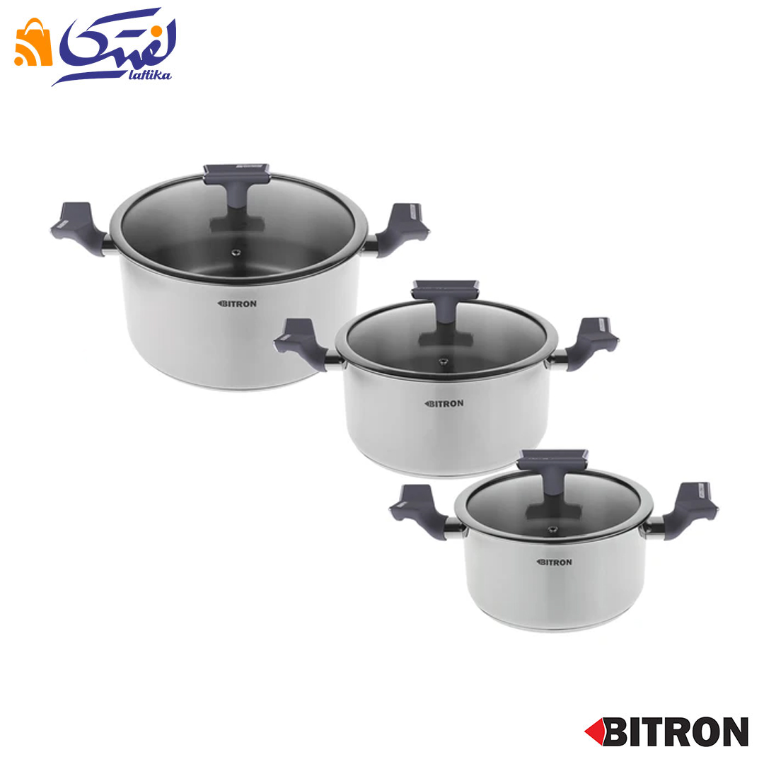 قیمت سرویس قابلمه بایترون 12 پارچه مدل BSX-600