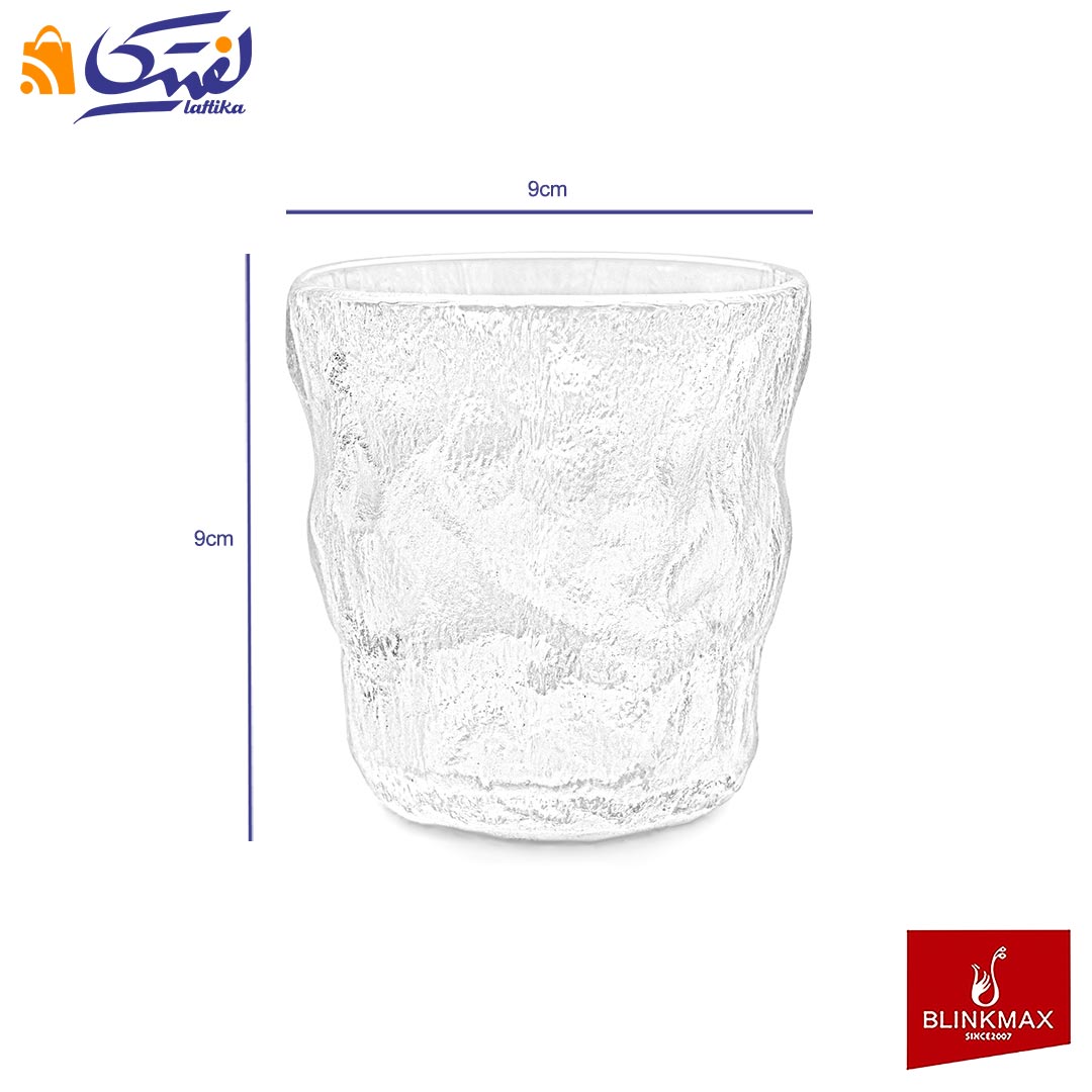 خرید نیم لیوان یخی مات بلینک مکس 6 عددی