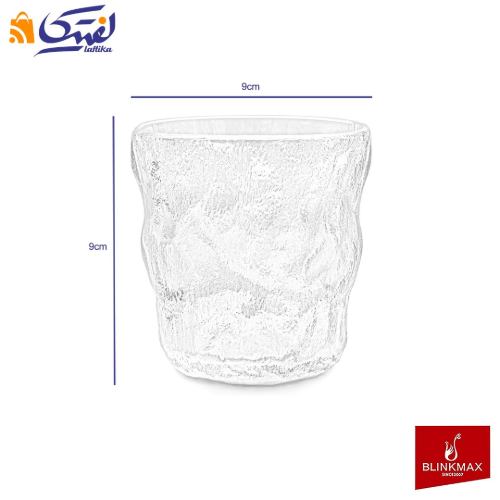 خرید نیم لیوان یخی مات بلینک مکس 6 عددی