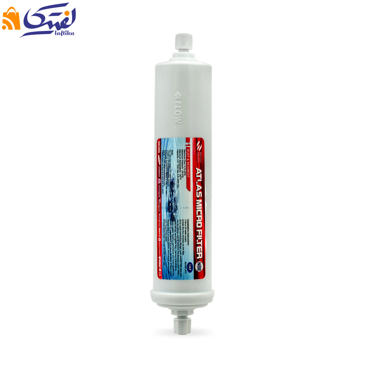 فیلتر بیرونی یخچال میکرو فیلتر سایز بزرگ 2500 گالن PP فیلتر اولیه