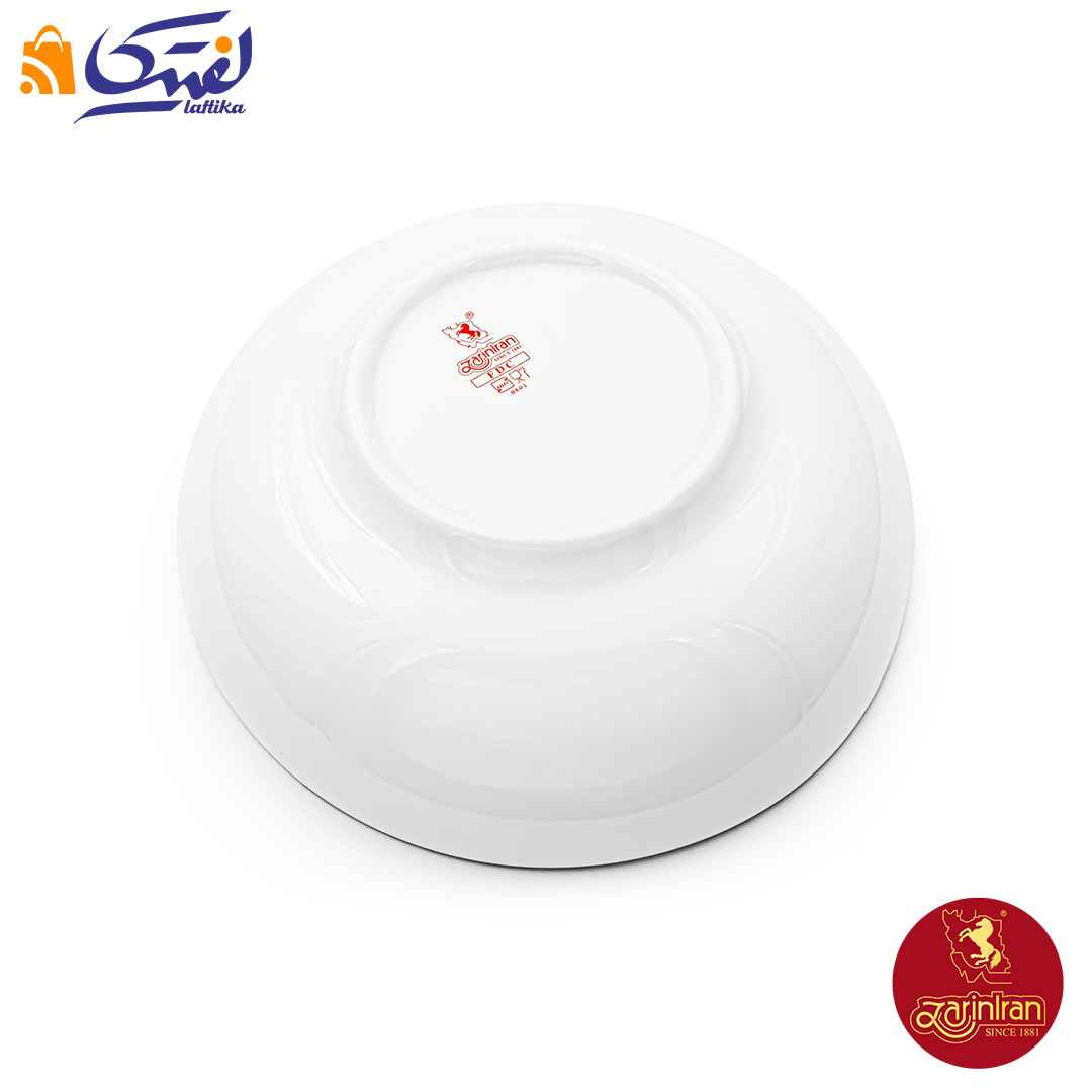قیمت چینی زرین پیاله ایتالیا اف سایز 22 طرح سمن