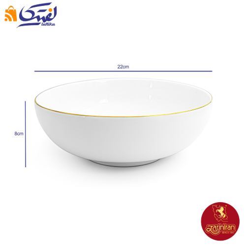 خرید چینی زرین پیاله ایتالیا اف سایز 22 طرح سمن
