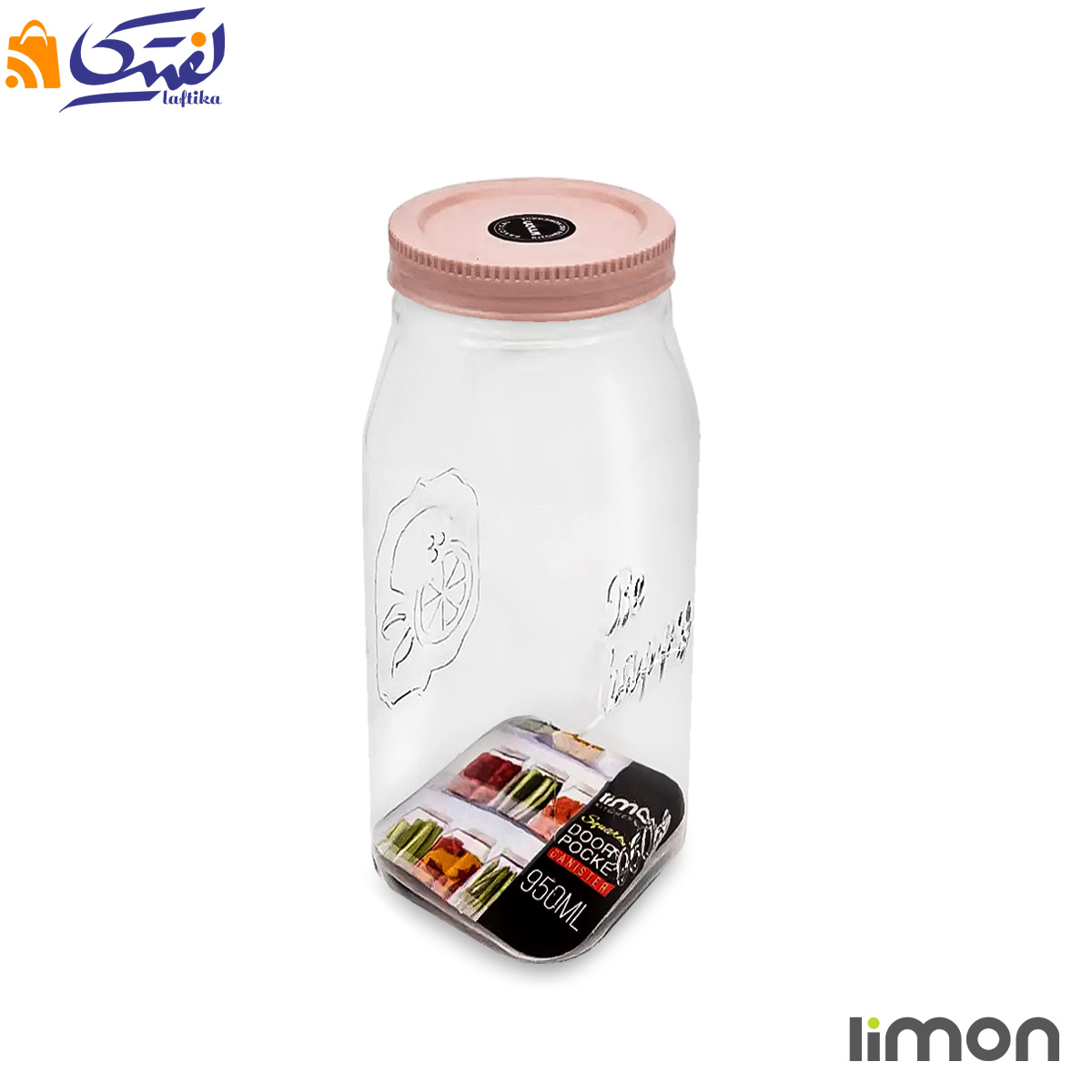 بانکه پت لیمون چهار گوش 1.4 لیتر