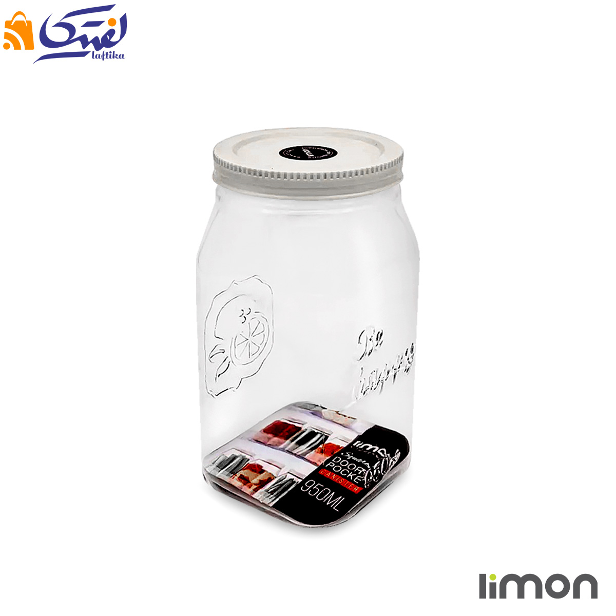 بانکه پت لیمون چهار گوش 950 میلی لیتر 2121