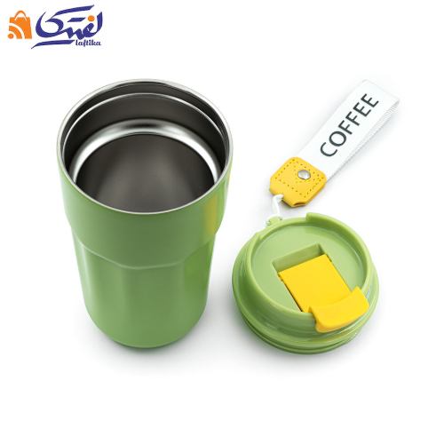 ماگ مسافرتی داخل استیل 450 میلی لیتر کد FL-1010-450