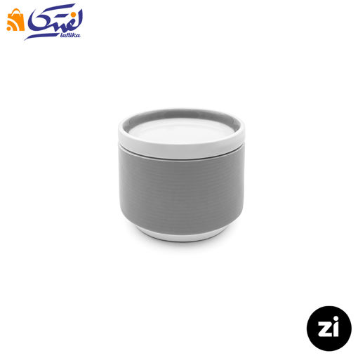 قندان چینی زرین Zi فرم اس پاستل طوسی