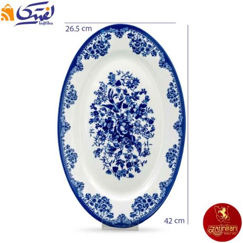 سرویس 74 پارچه فلورانس دیس بیضی