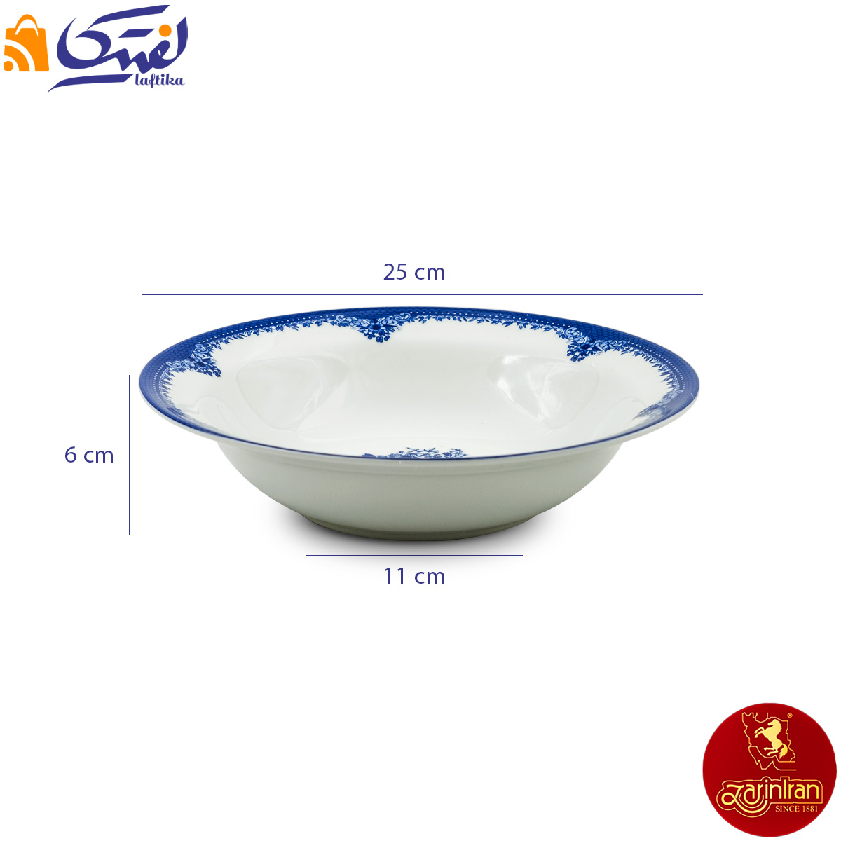 سرویس 74 پارچه فلورانس سالاد خوری