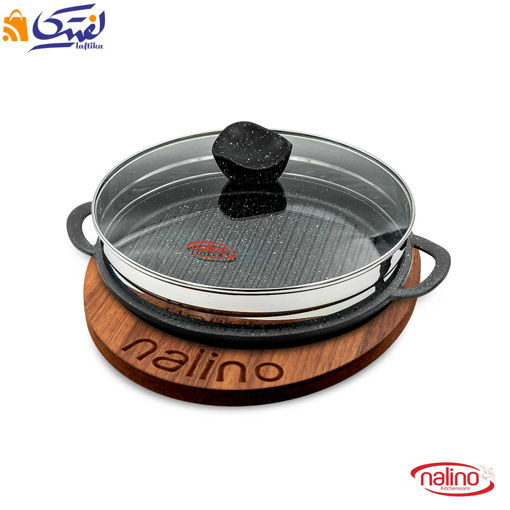 تابه استیک نالینو مدل پادلا padela سایز 26 دربدار با زیره چوبی تابه استیک نالینو مدل پادلا padela سایز 26 دربدار با زیره چوبی