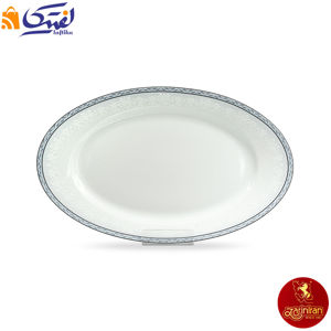 دیس چینی زرین شهرزاد وایت رز سایز 38