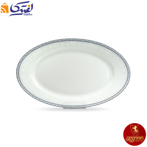 دیس چینی زرین شهرزاد وایت رز سایز 38