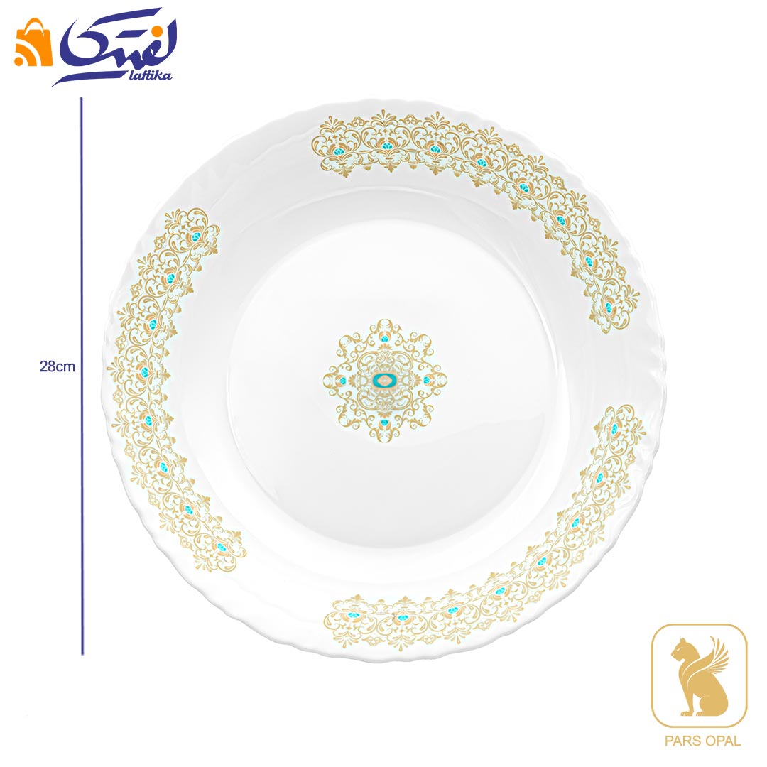 خرید دیس گرد 1030 آنیتا پارس اپال کد 148