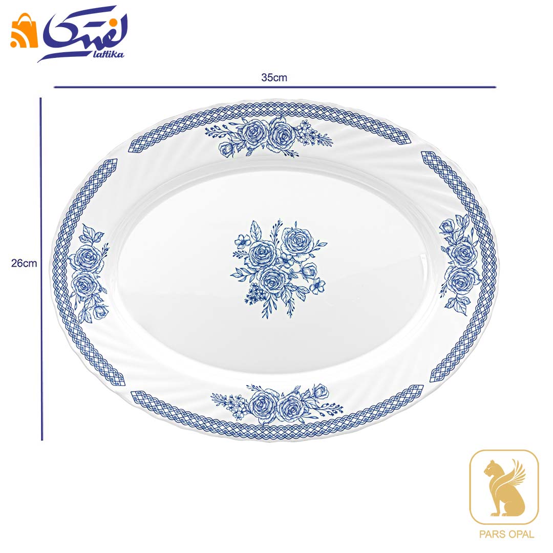 قیمت دیس بیضی 1010 آوان پارس اپال کد 144