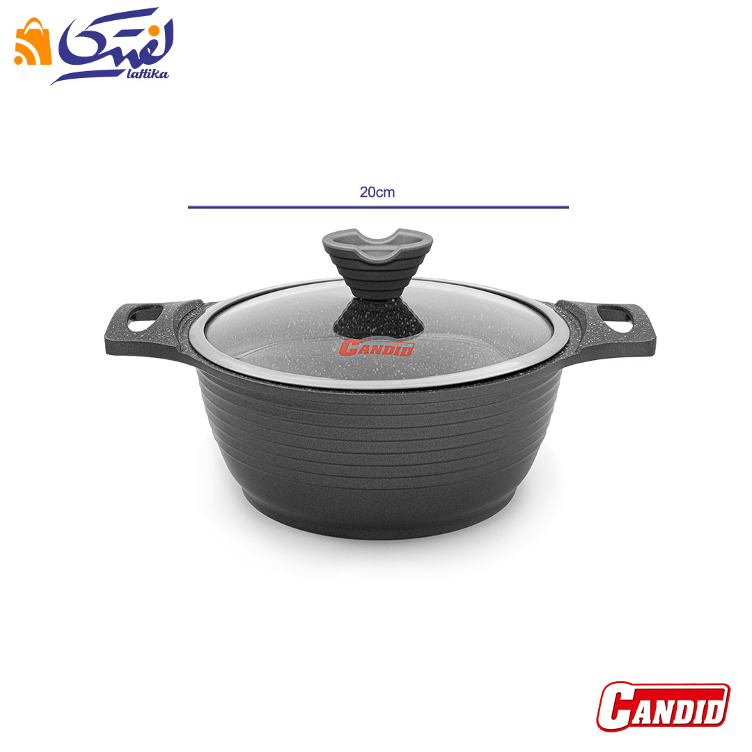 مشخصات سرویس قابلمه 10 پارچه کاندید مدل اوربیت دودی