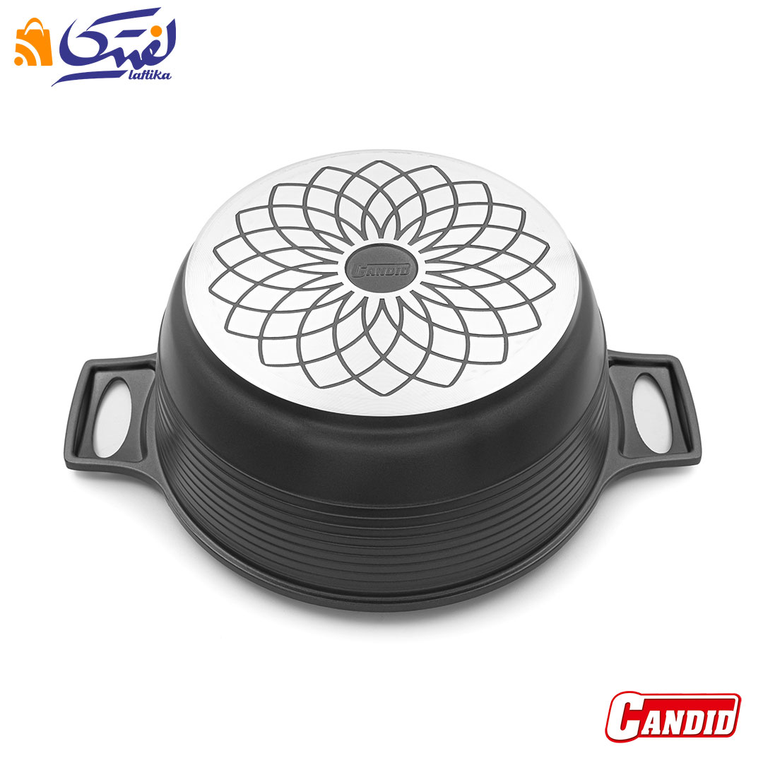 اقلام سرویس قابلمه 10 پارچه کاندید مدل اوربیت دودی