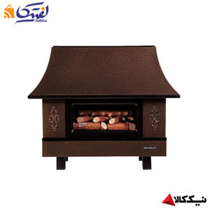بخاری گازی شومینه ای نیک کالا مدل آذر با تضمین کیفیت