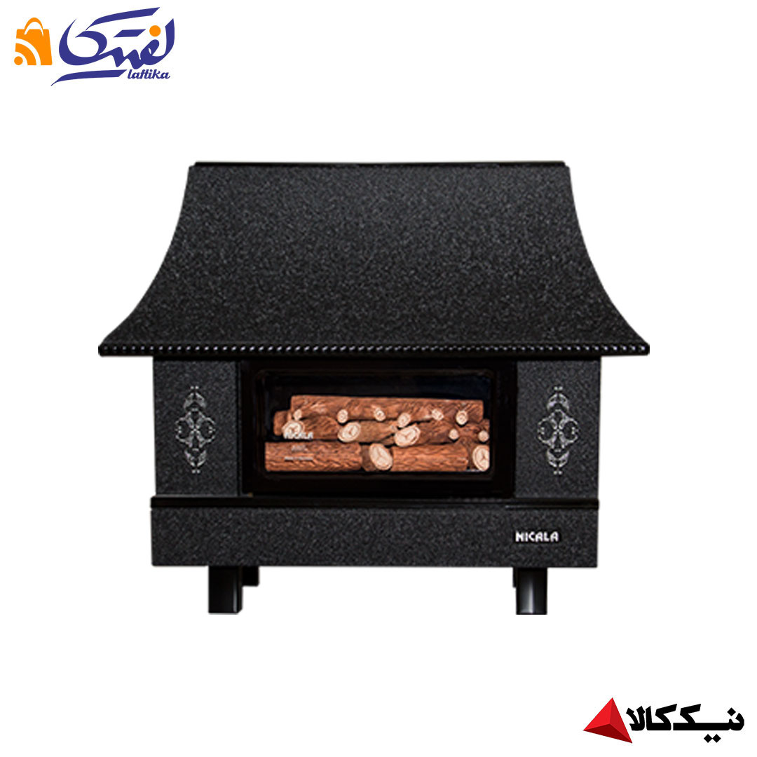 بخاری گازی شومینه ای نیک کالا مدل ثمین MC25