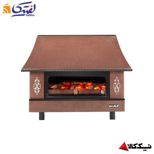 بخاری گازی زرین نیک کالا شومینه ای MC28