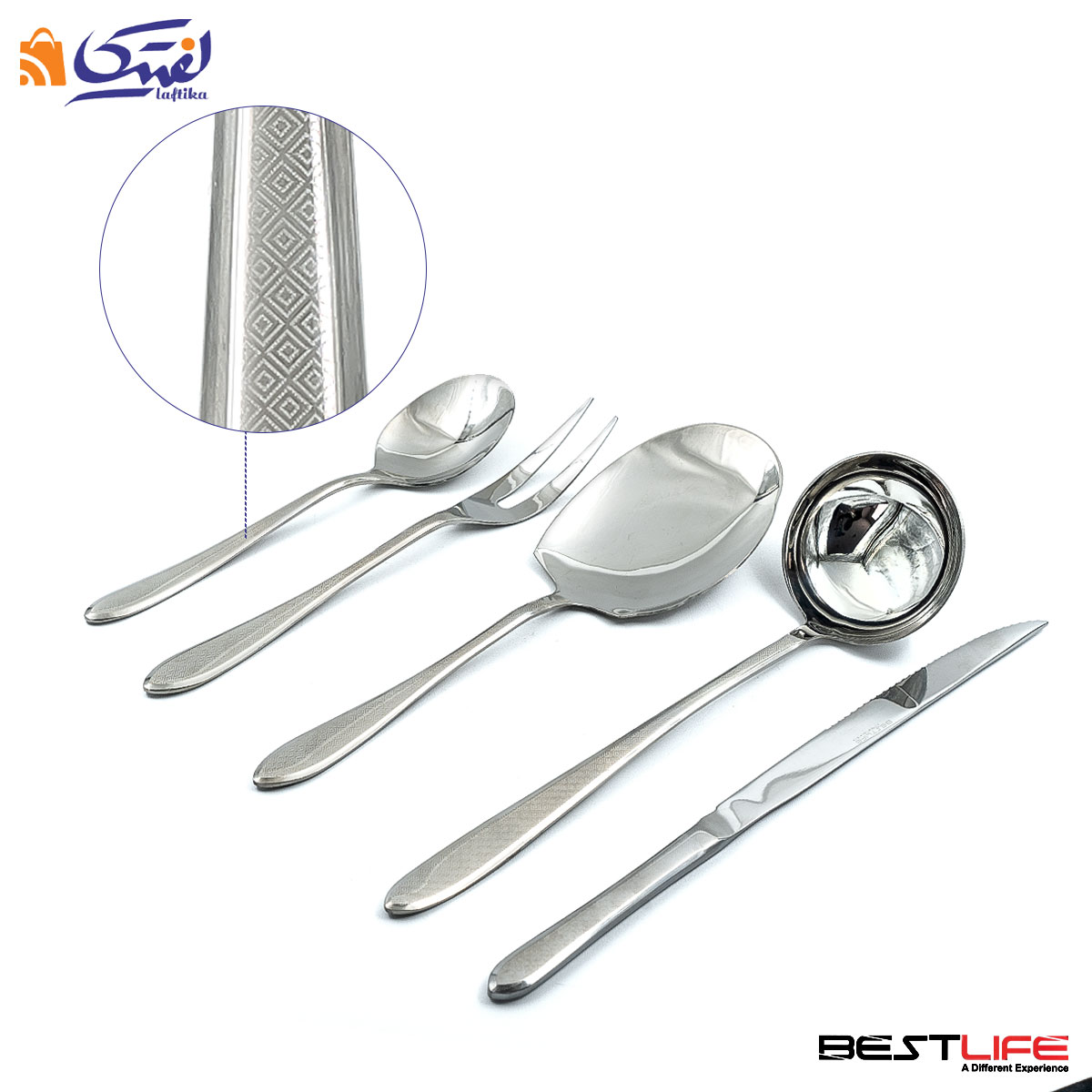 سرویس قاشق و چنگال بست لایف مدل 202ML