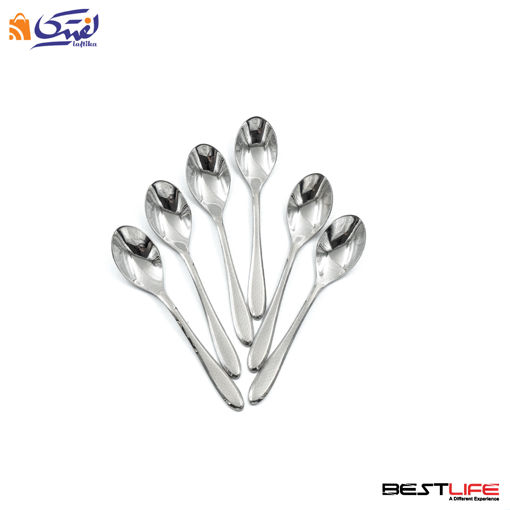 قاشق چای خوری 6 عددی بست لایف مدل 202ML