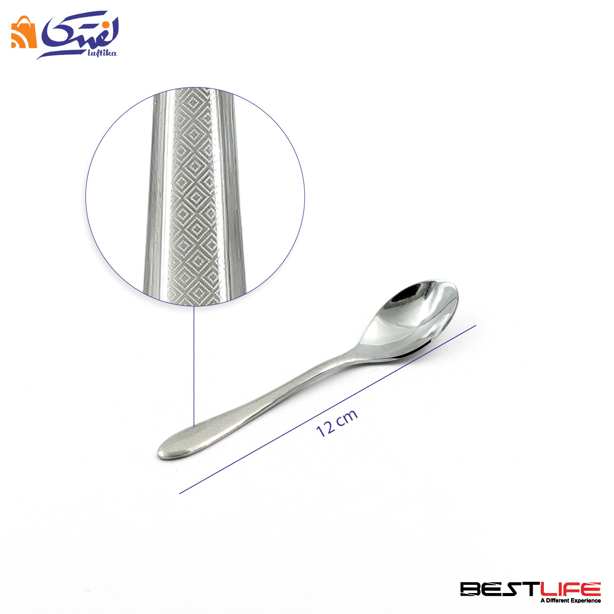 قاشق چایی خوری 6 عددی بست لایف