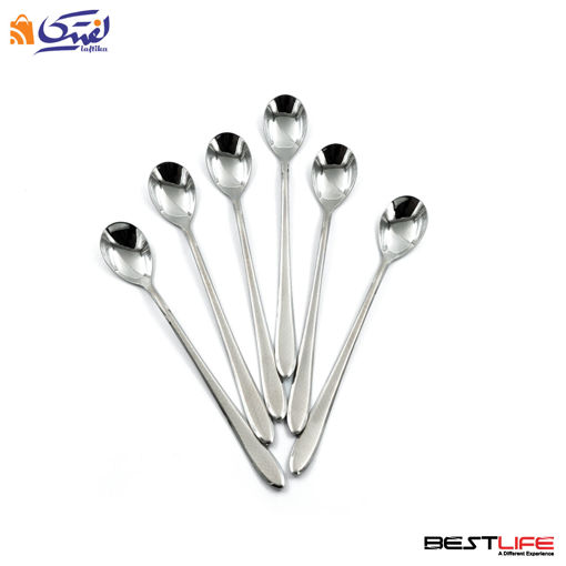 قاشق شربت خوری 6 عددی بست لایف مدل 202ML
