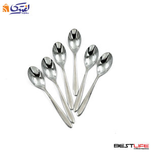 قاشق مربا خوری 6 عددی بست لایف مدل 202ML