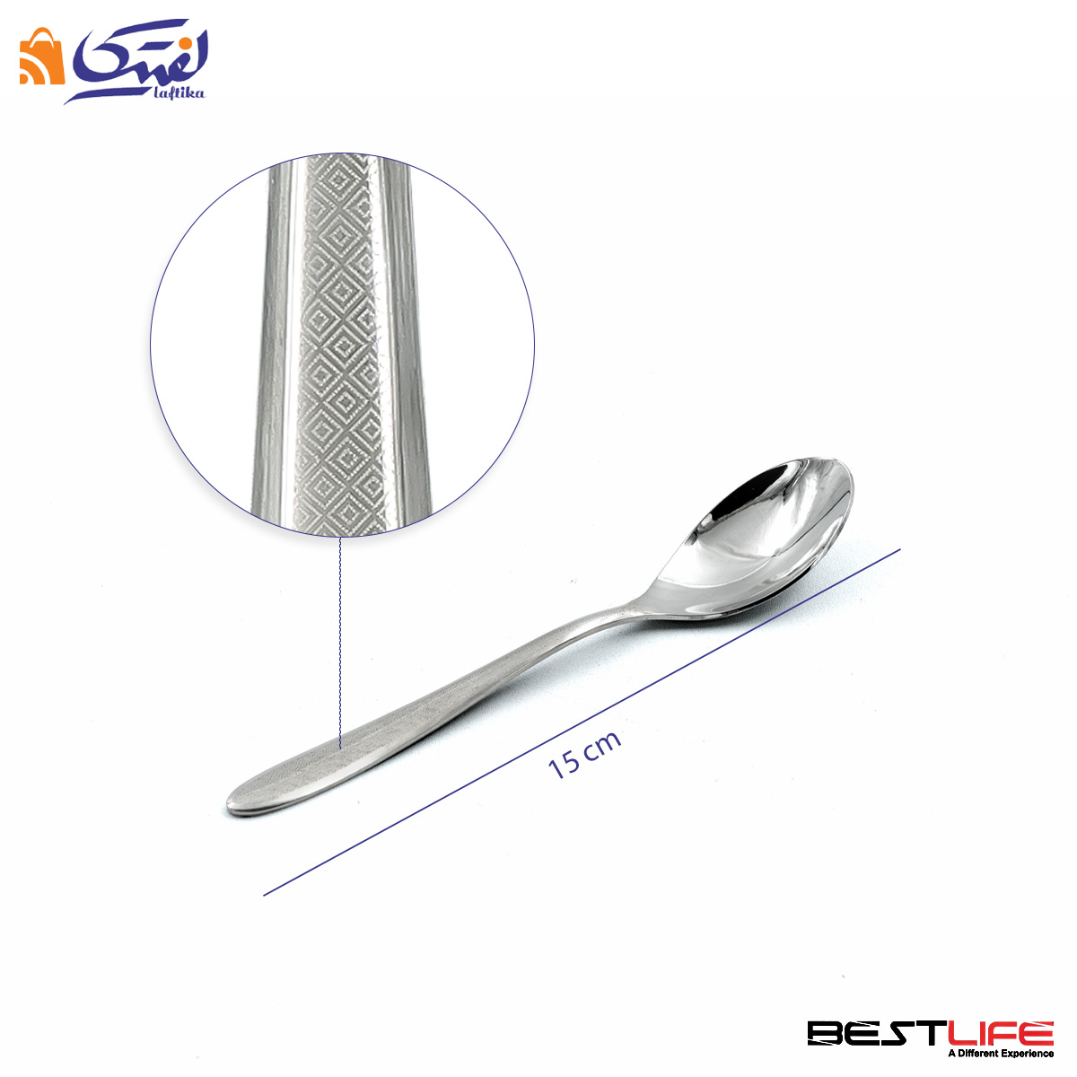 قاشق مربا خوری 6 عددی بست لایف