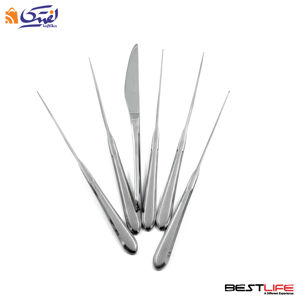 چاقو غذا خوری 6 عددی بست لایف مدل 202ML