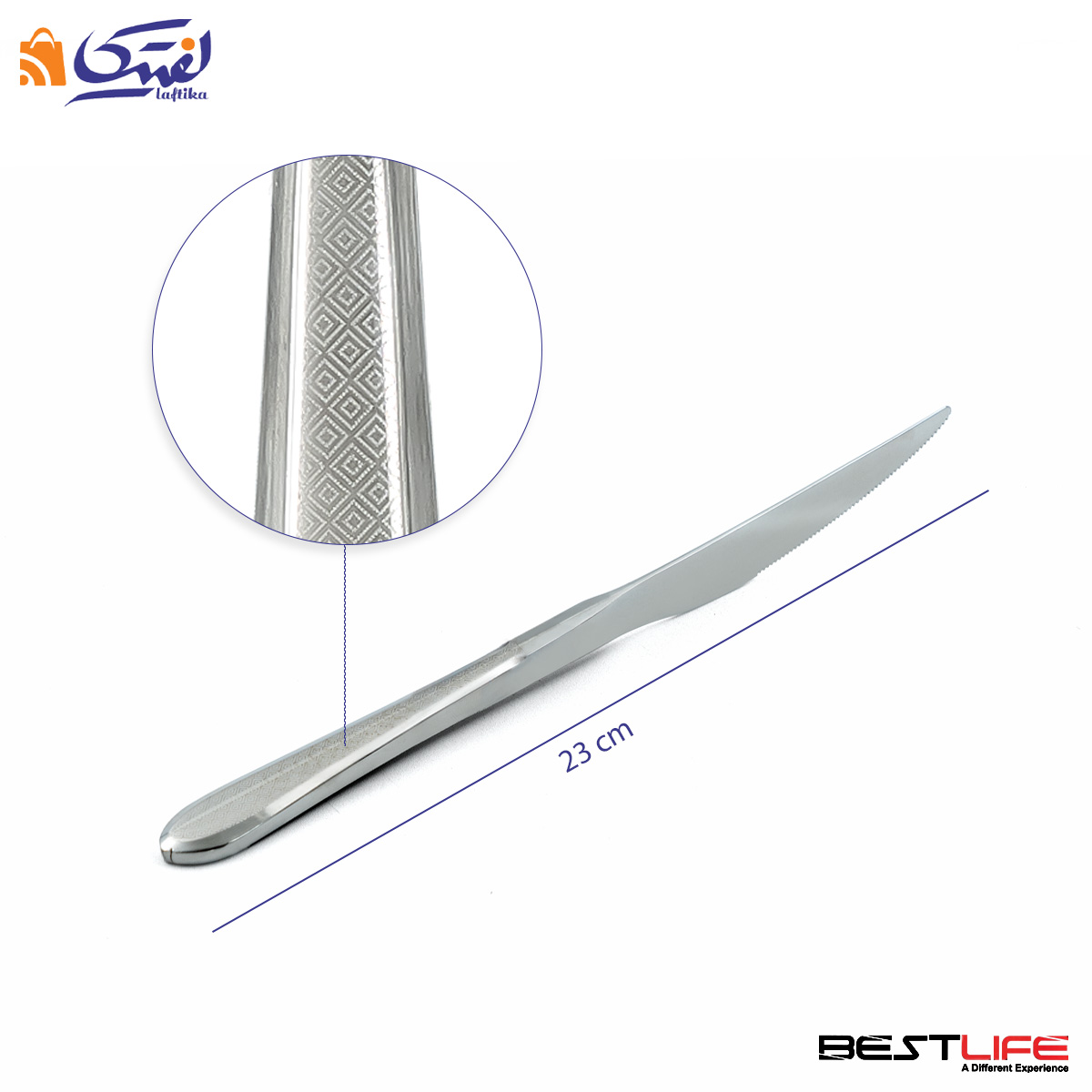 چاقو غذا خوری 6 عددی بست لایف