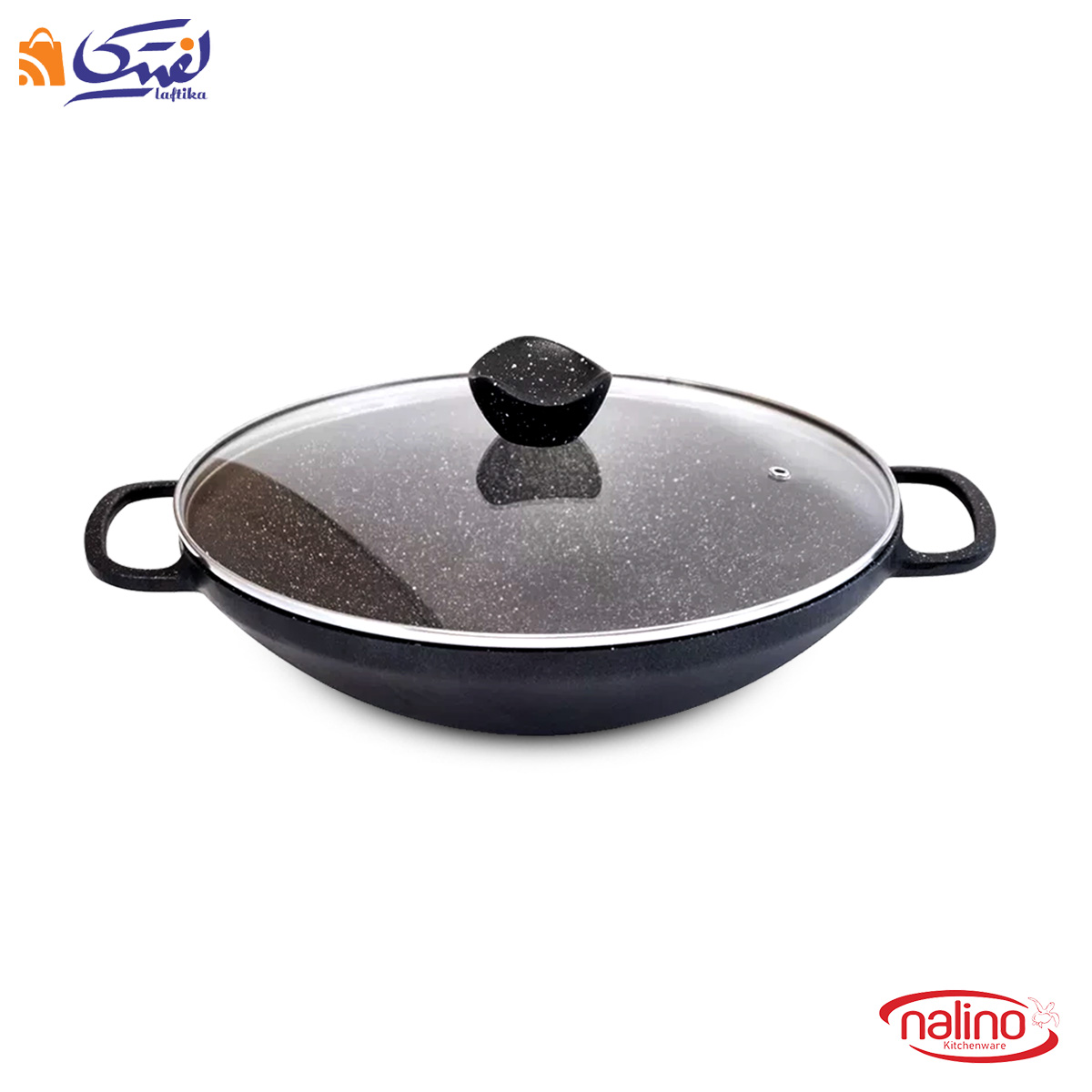 تابه چدن نالینو سایز 32 دودسته دربدار