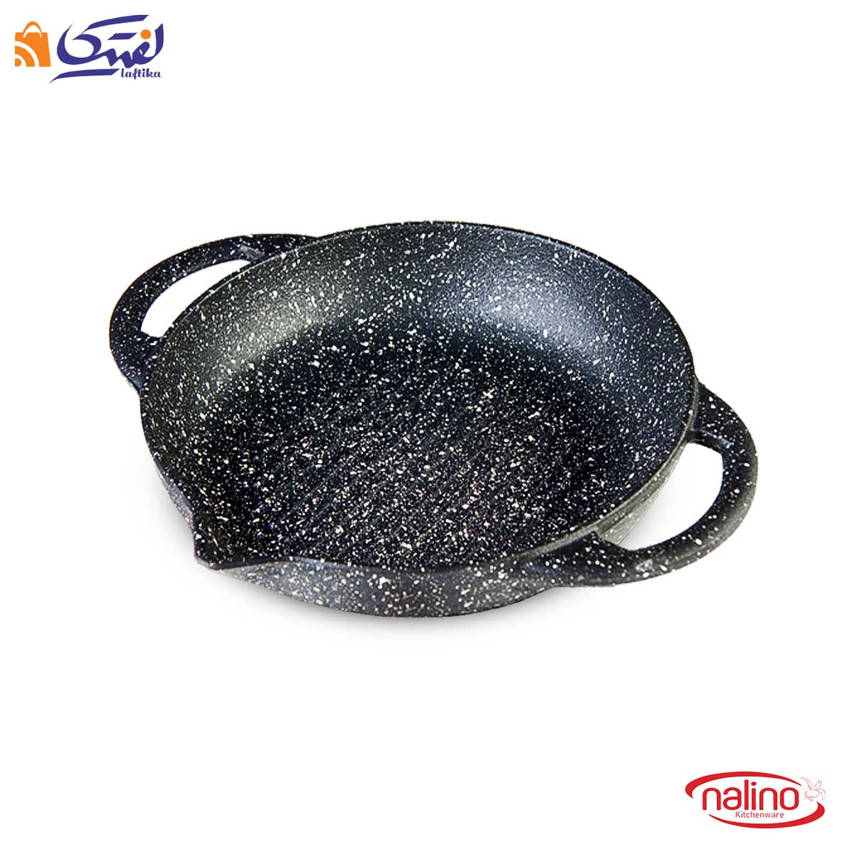 تابه وک گریل چدن نالینو سایز 24 مدل تیام Teyam (بدون درب)