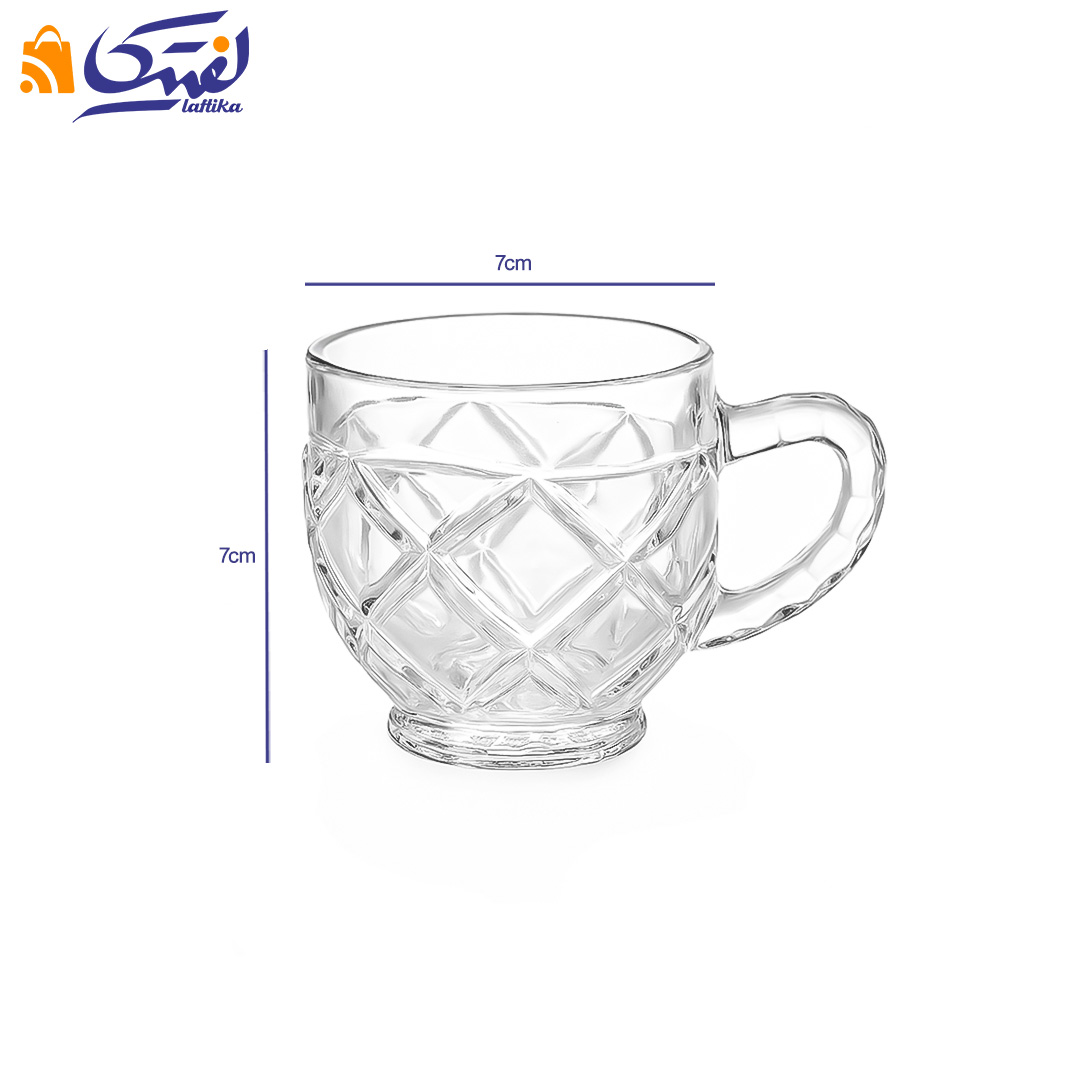 قیمت فنجان سایز تپل کارول چین 6 عددی