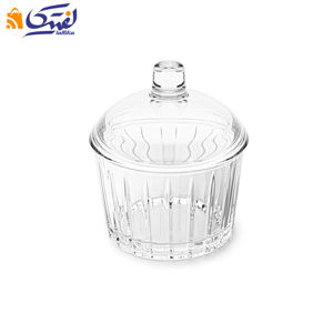 قندان شیشه ای الیسا آراد کد 1853H-4