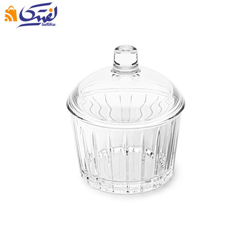 قندان شیشه ای الیسا آراد کد 1853H-4