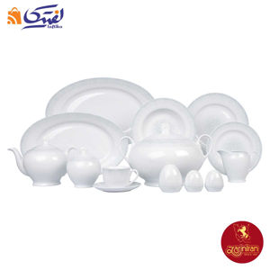 سرویس چینی زرین ایتالیا اف سابرینا 12 نفره 102 پارچه