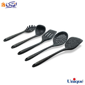 سرویس کفگیر و ملاقه سیلکونی بزرگ یونیک UN-1111