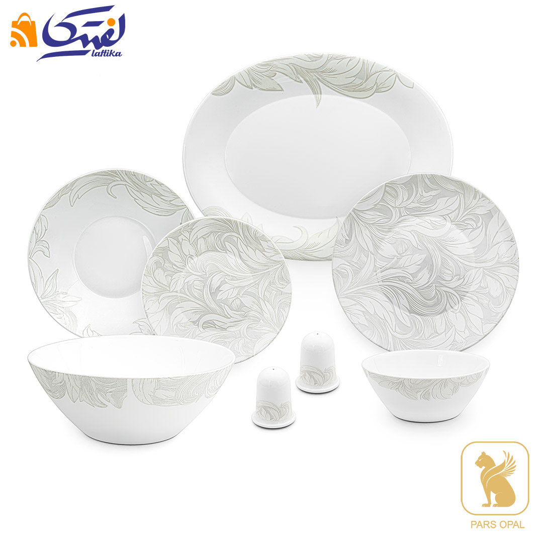 سرویس 28 پارچه ارکوپال 6 نفره پارس اپال کد 502