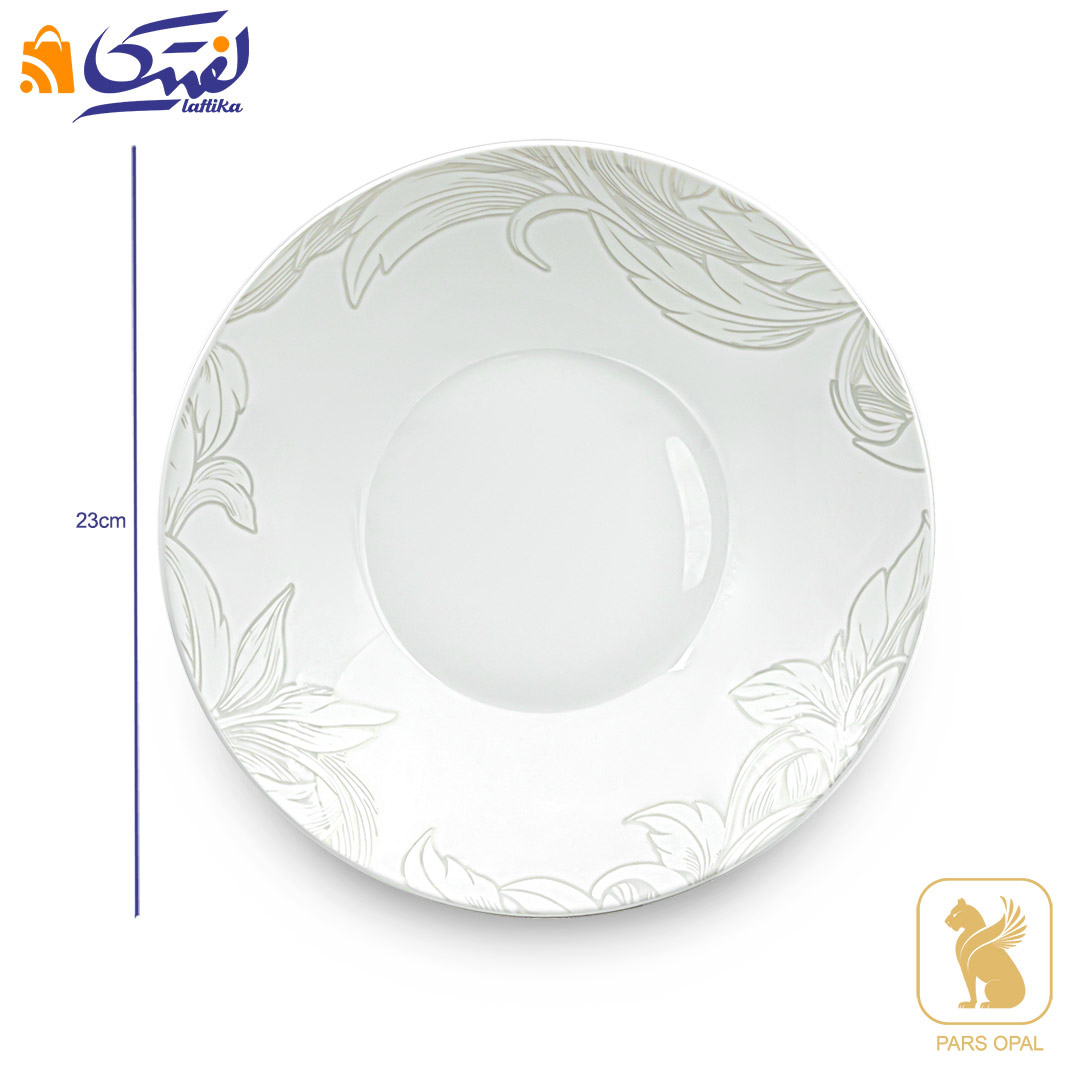 مشخصات سرویس 28 پارچه ارکوپال 6 نفره پارس اپال کد 502