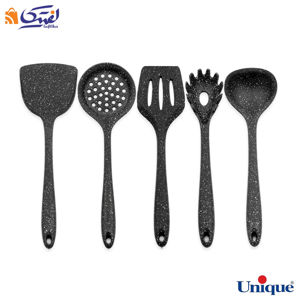 سرویس کفگیر و ملاقه سیلکونی بزرگ یونیک UN-1111