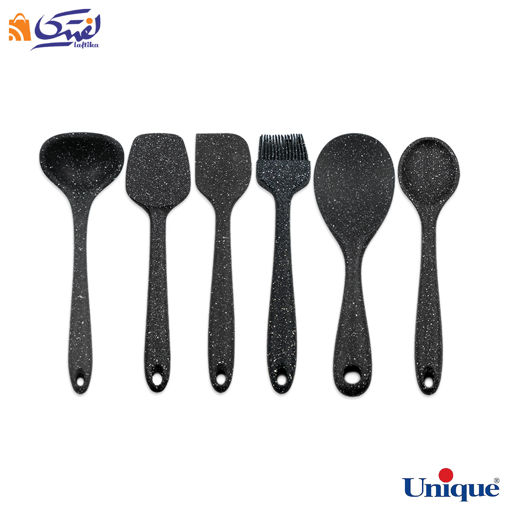 کفگیر و ملاقه سیلیکونی کوچک یونیک تک عددی UN-1116