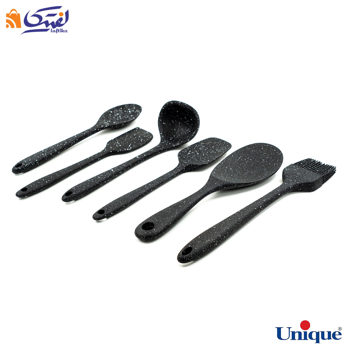 سرویس کفگیر و ملاقه سیلکونی کوچک یونیک