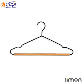رخت آویز فلزی چوبی لیمون 2414 ست 3 عددی