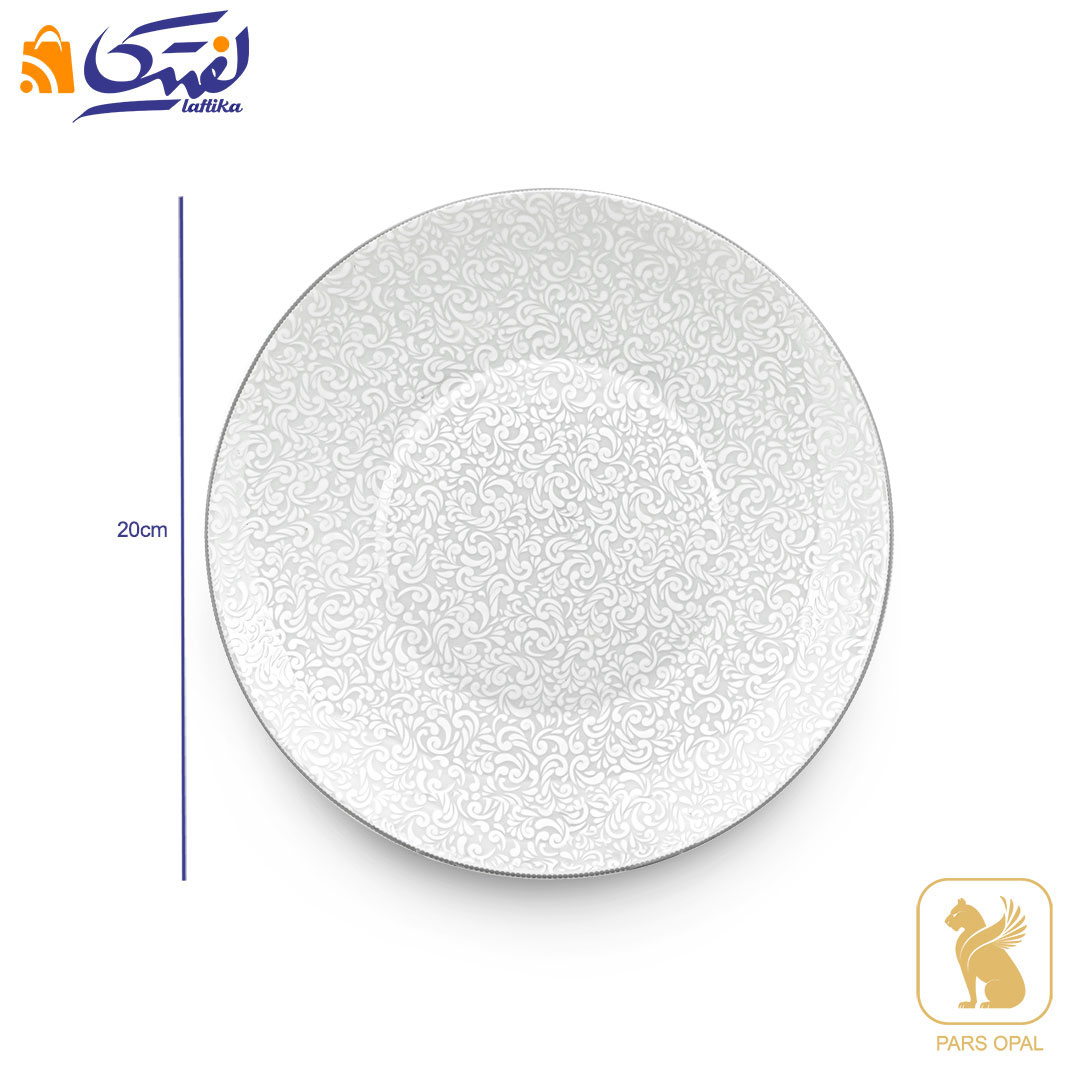 مشخصات سرویس 28 پارچه ارکوپال 6 نفره پارس اپال کد 500