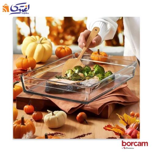 تابه پیرکس مستطیل برای برگزاری مهمانی
