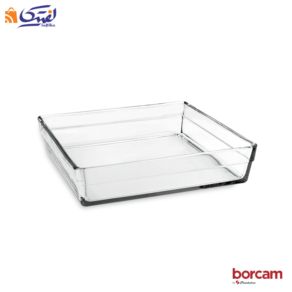 تابه پیرکس مربع کوچک پاشاباغچه بورجام با تضمین کیفیت